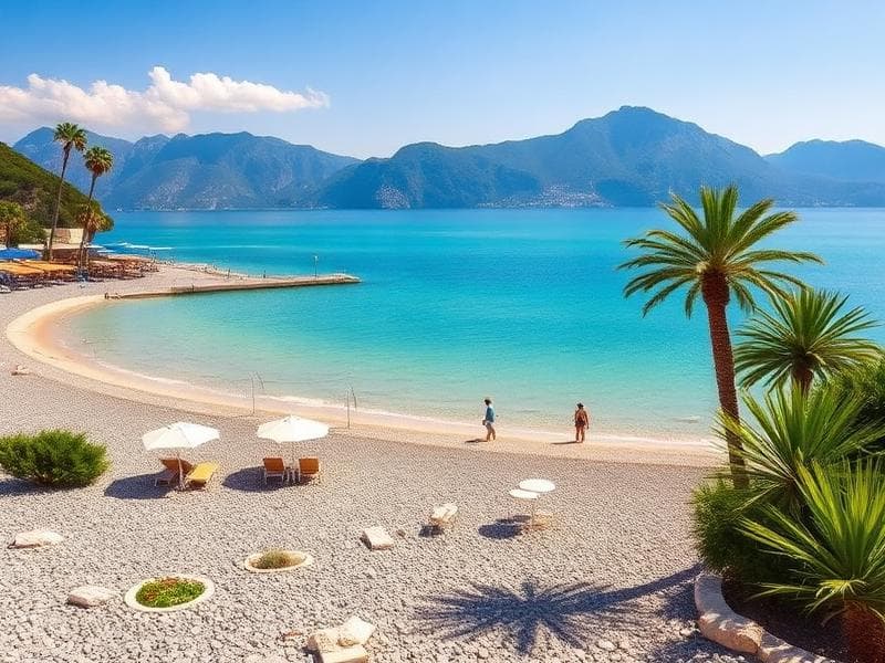 Riwiera Makarska z gór Biokovo